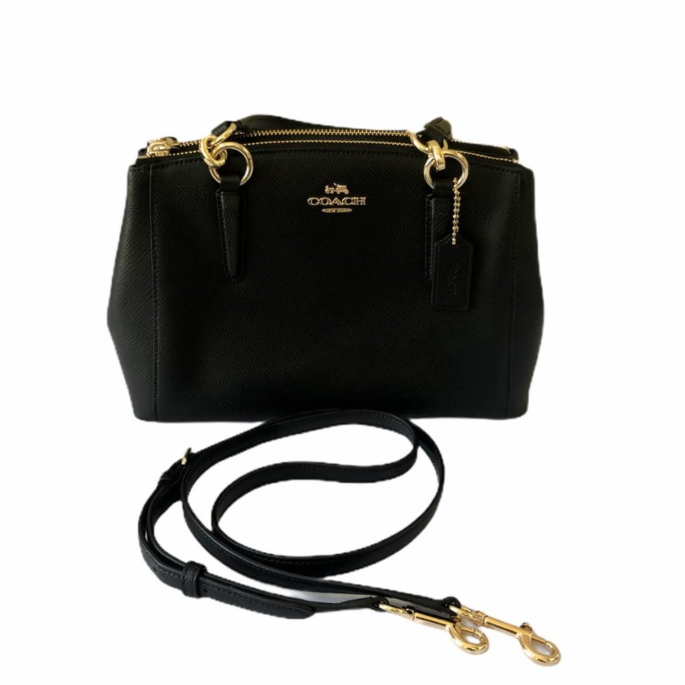 *SOLD* COACH Mini Christie Carryall Crossgrain Leather